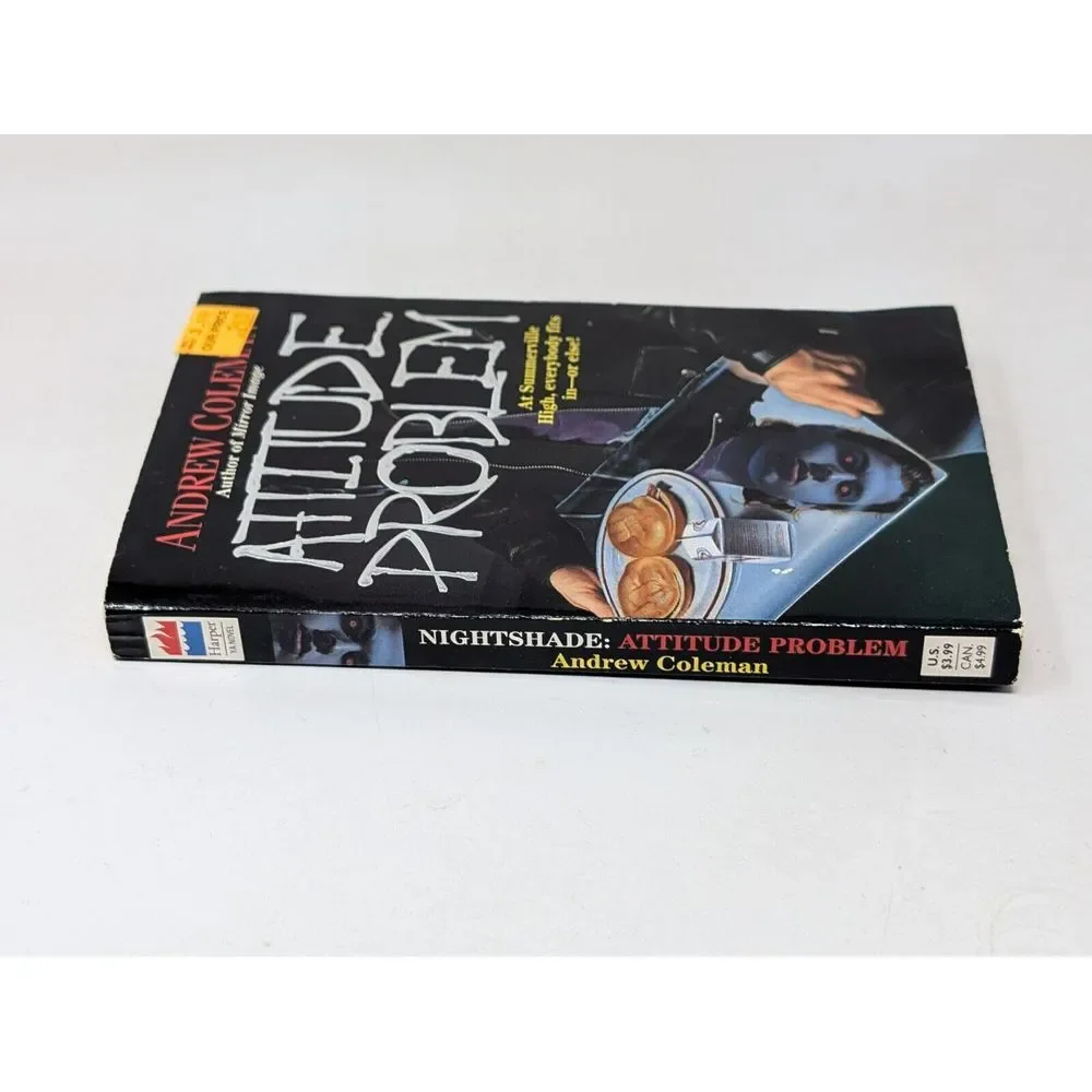 Nightshade Attitude Problem by Andrew Coleman Horror Paperback Book‎ 1996 Harper